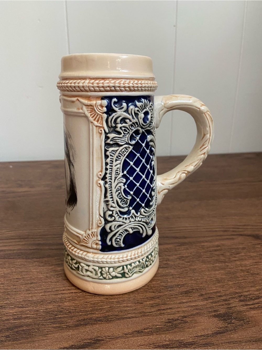“The Best of Show” Ornate Ceramic Dog Beer Stein